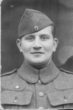 Egtved - Hans Jacobsen som korporal i 1940