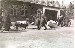 Egtved - De slagne tyskere på vej hjem