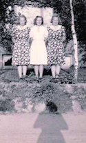 Tommerup - Johanne og tvillingerne, 20. juli, 1946