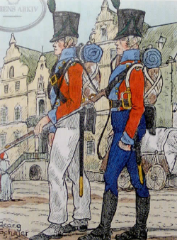 Bandholm - Infanterister 1809